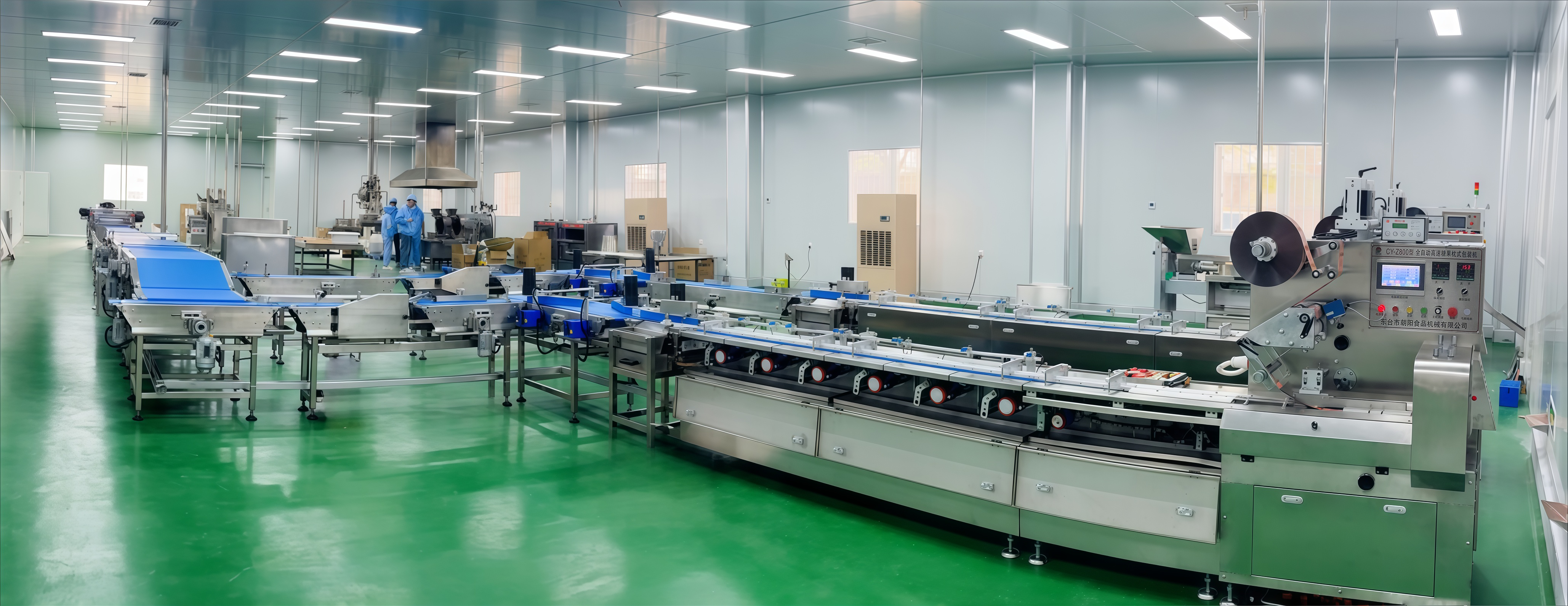 Linha Automática de Alimentação e Embalagem CYW-98