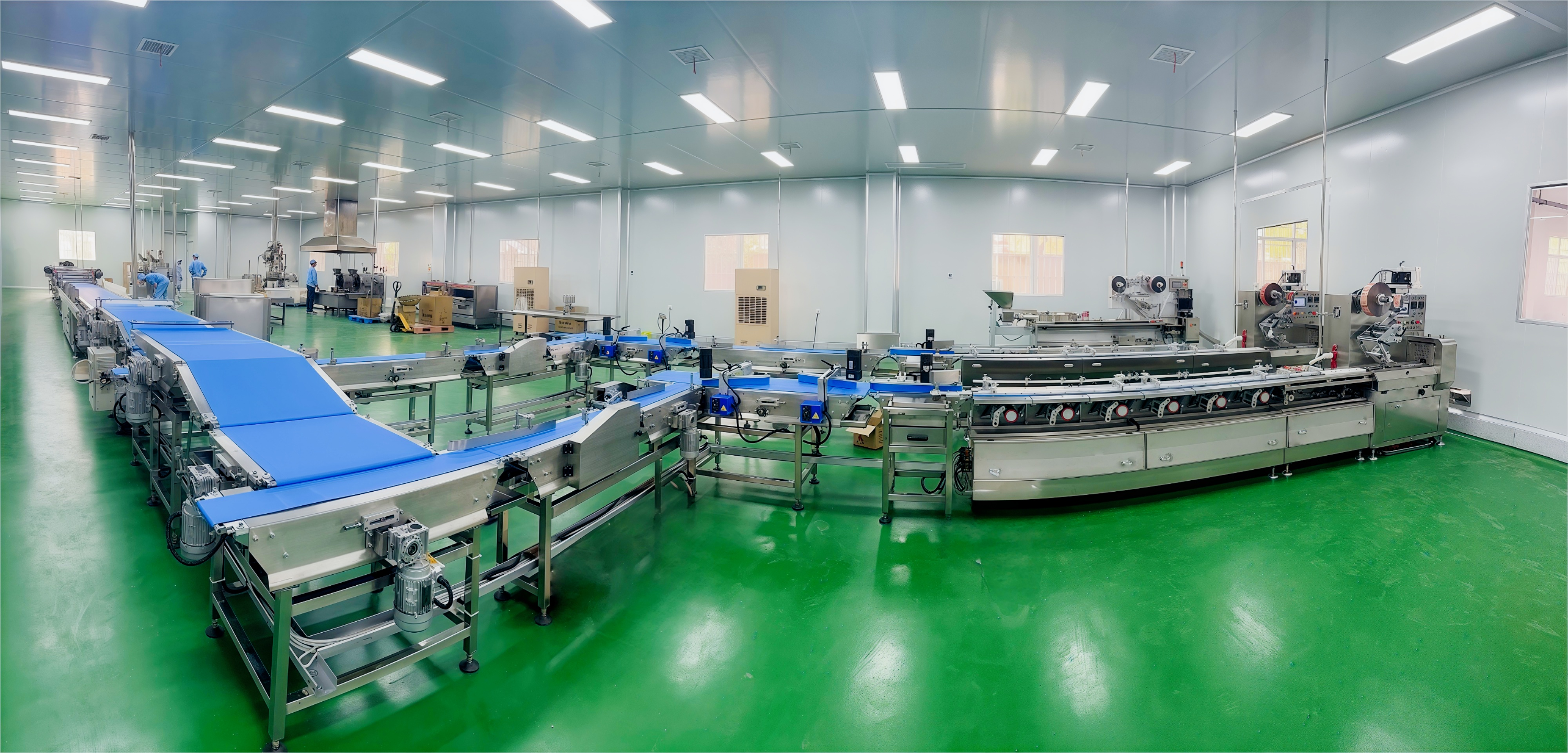 Linha Automática de Alimentação e Embalagem CYW-98