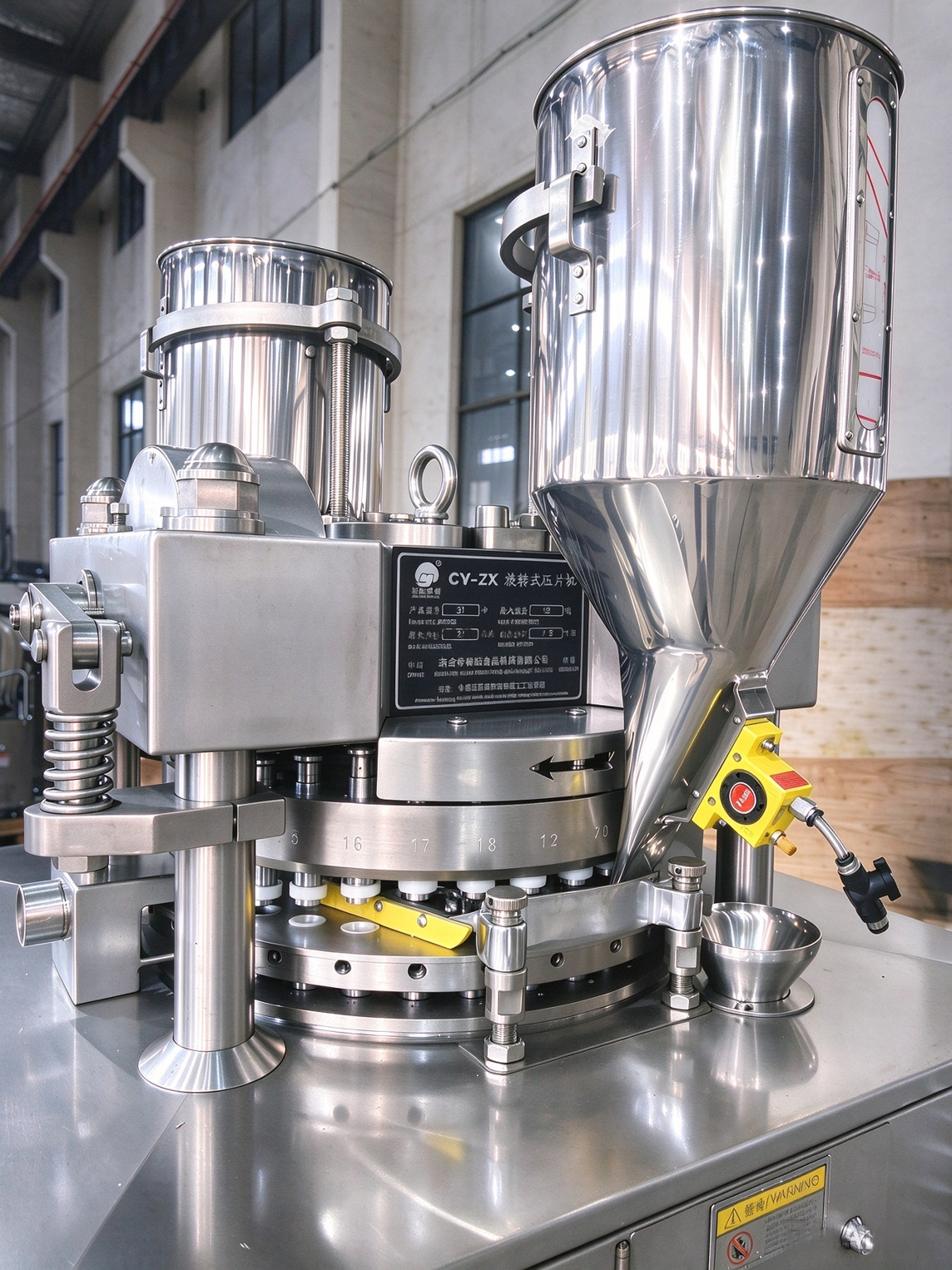 Máquina formadora de doces comprimidos rotativos automáticos completos CY-31D Equipamento de fabricação de doces duros para doces de leite